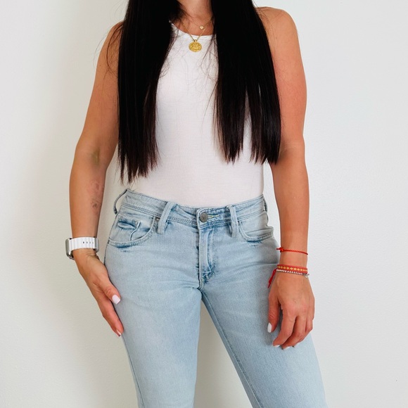 Vintage Levi’s Skinny 503 light wash Jeans - Picture 3 of 10